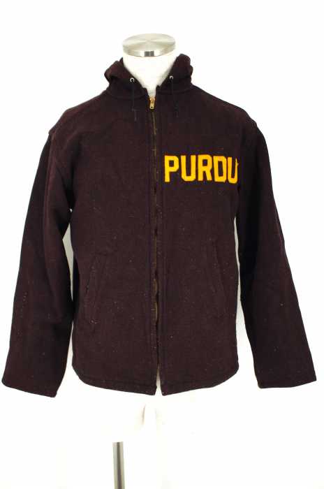 Champion （チャンピオン） PURDUE　ワッペン付きフーディージャケット メンズ アウター