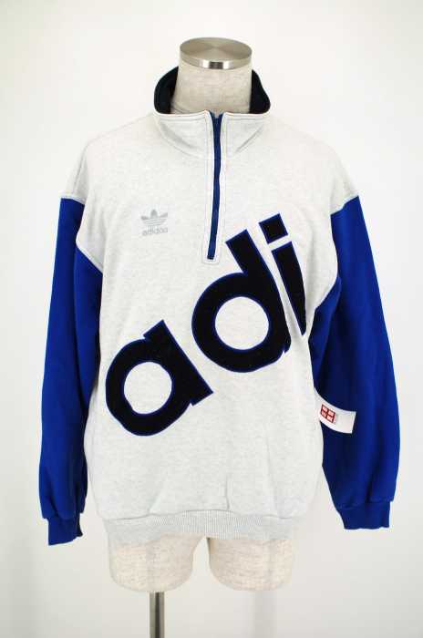 adidas （アディダス） 切替ハーフジッププルオーバートップス メンズ トップス