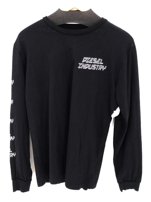 DIESEL（ディーゼル） ロゴプリント ロンT メンズ トップス