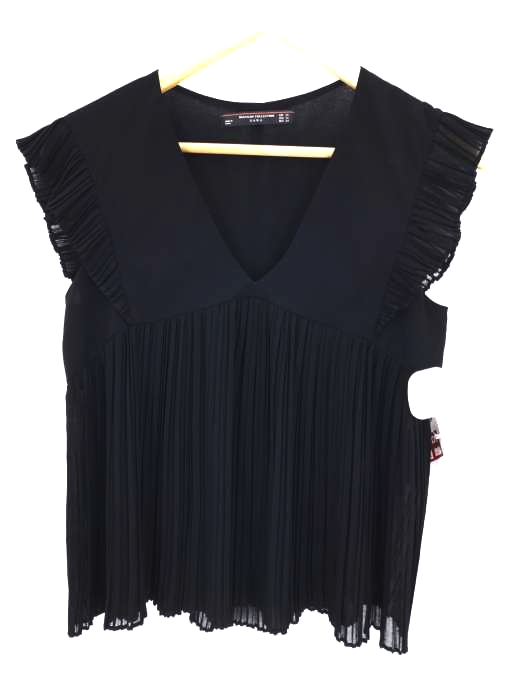 ZARA Trafaluc collection（ザラトラファルクコレクション） プリーツブラウス フリル レディース トップス