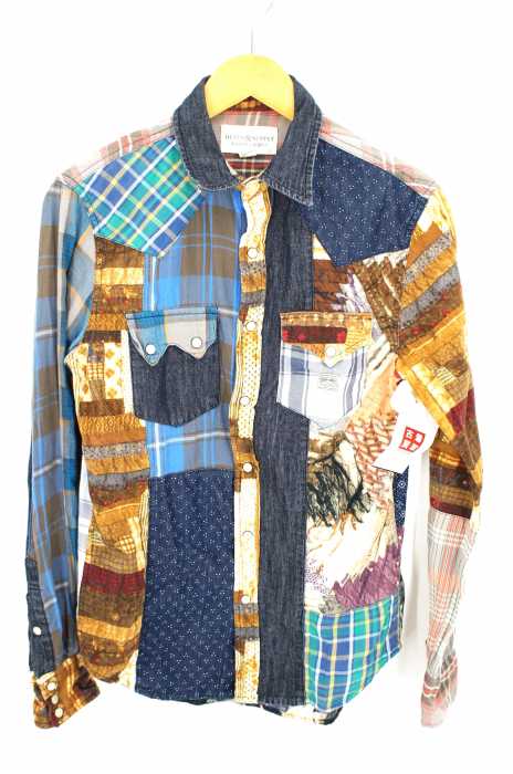 Denim & Supply Ralph Lauren(デニム & サプライ ラルフ ローレン) パッチワーク クレイジーパターン メンズ トップス