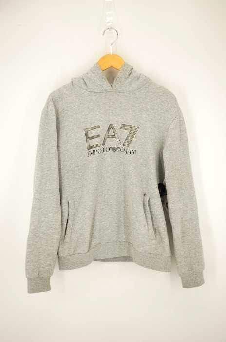 EMPORIO ARMANI （エンポリオアルマーニ） EA7プリントプルオーバーパーカー メンズ トップス
