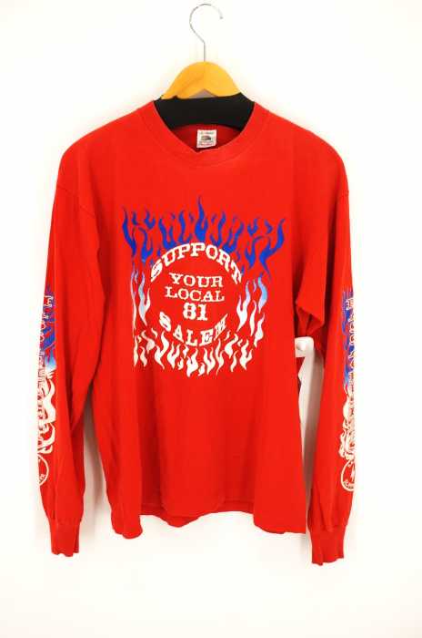 FRUIT OF THE LOOM （フルーツオブザルーム） 80S SUPPORT YOUR LOCAL 81 カットソー メンズ トップス