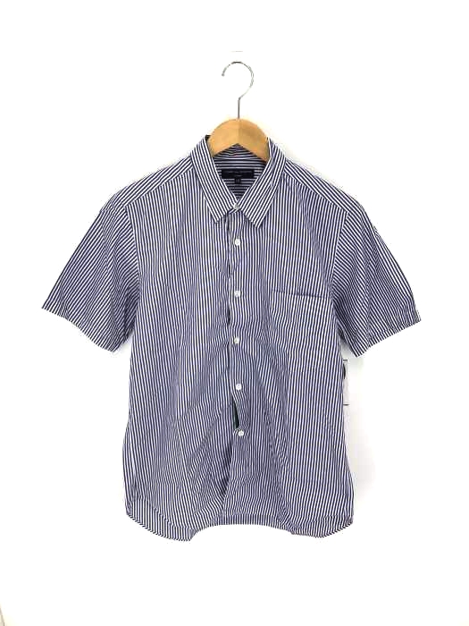 COMME des GARCONS HOMME（コムデギャルソンオム） AD2010 半袖 ストライプ シャツ メンズ トップス