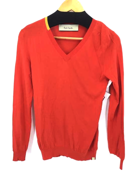Paul Smith(ポールスミス) シルク混Vネックセーター レディース トップス