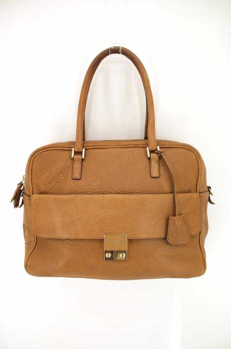 ANYA HINDMARCH（アニヤハインドマーチ） 日本製 THE WEL MARK 本革 レディース バッグ