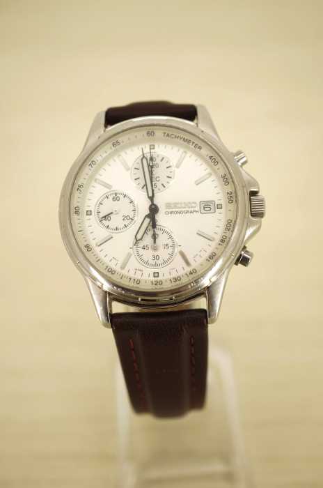 SEIKO(セイコー) CHRONOGRAPH クロノグラフ メンズ 腕時計
