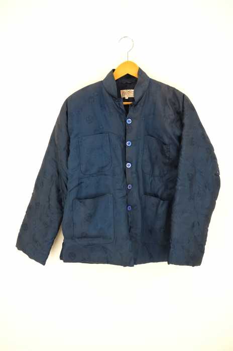 USED古着  （ユーズドフルギ） マオカラー 中綿入り チャイナジャケット メンズ アウター