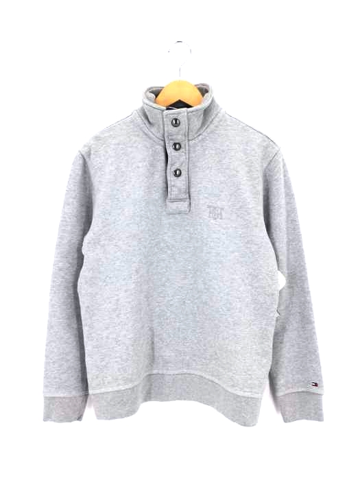 TOMMY HILFIGER（トミーヒルフィガー） ハーフボタンスウェット メンズ トップス
