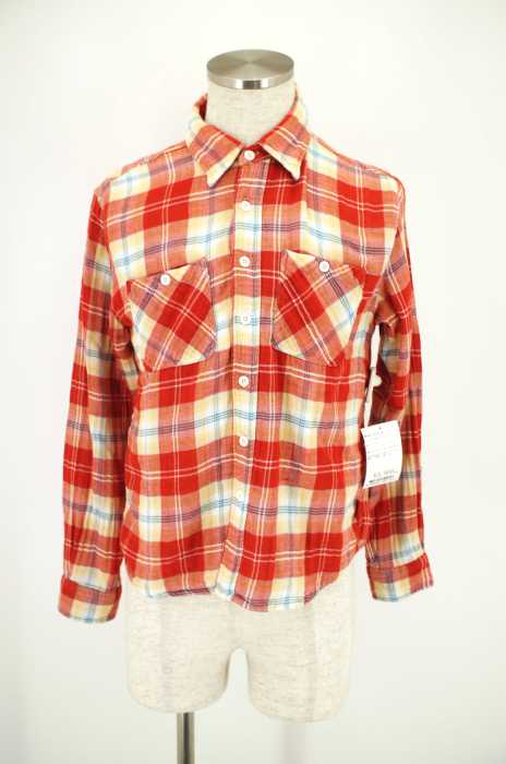 WOOLRICH （ウールリッチ） オーバーチェック柄コットンボタンシャツ メンズ トップス