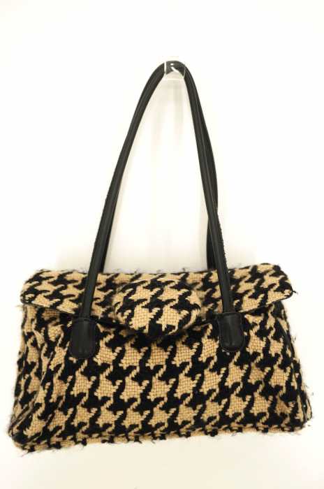 tsumori chisato CARRY（ツモリチサトキャリー） レザーハンドル ニットバッグ レディース バッグ