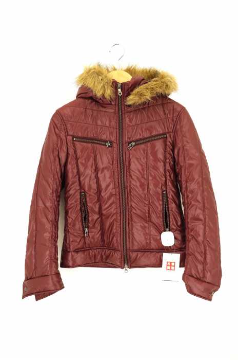 MICHEL KLEIN（ミッシェルクラン） ファー付き 中綿 フーデッドジャケット レディース アウター
