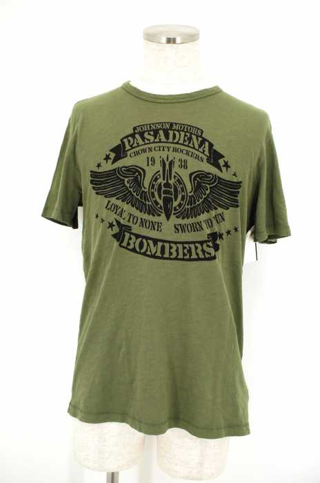 Johnson Motors inc. （ジョンソンモータース） プリント入りTシャツ メンズ トップス