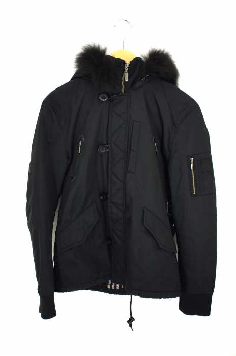 BURBERRY BLACK LABEL （バーバリーブラックレーベル） N-2B ミリタリーブルゾン メンズ アウター