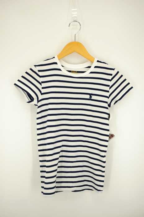 POLO RALPH LAUREN （ポロラルフローレン） ポニー刺繍ボーダーカットソー レディース トップス