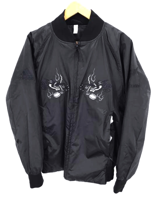 adidas(アディダス) オールブラック スカジャン メンズ アウター