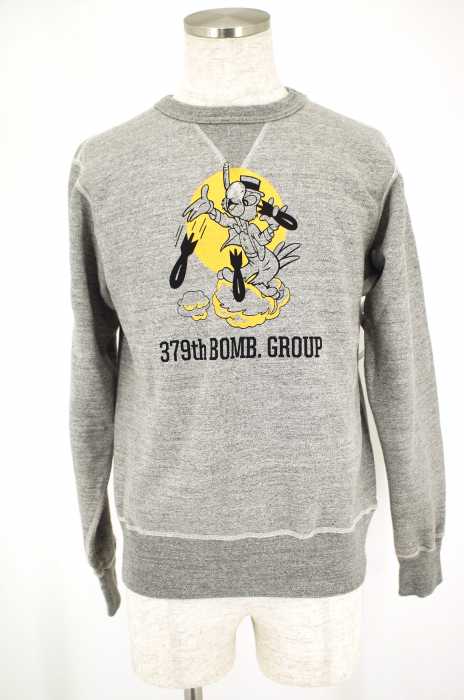 BUZZ RICKSONS（バズリクソンズ） 379th プリント入りスウェットトップス メンズ トップス