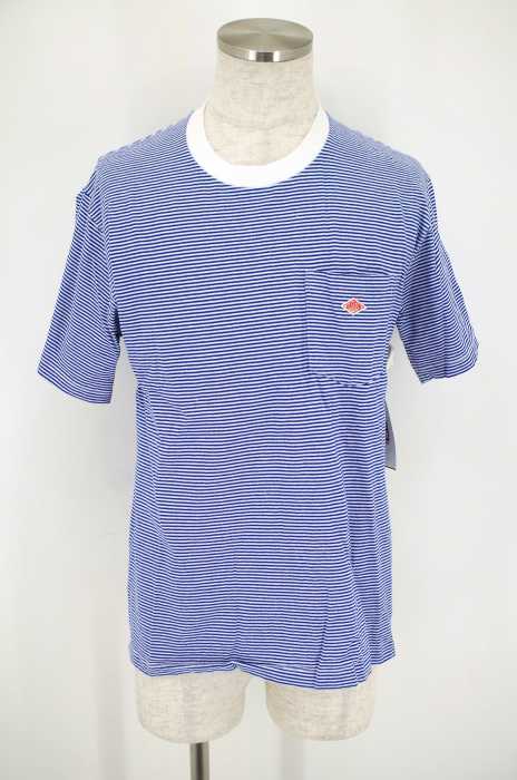 DANTON () ボーダーポケット付カットソー メンズ トップス