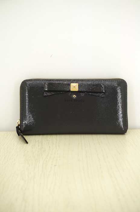 Kate spade （ケイトスペード） レザーラウンドジップウォレット　財布 レディース ファッション雑貨