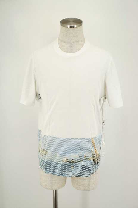OAMC (オーエーエムシー) ドット柄切替Tシャツ メンズ トップス