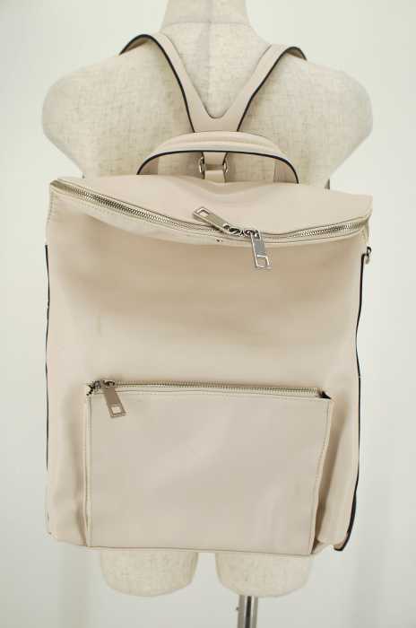 ZARA BASIC （ザラベーシック） フェイクレザーリュックサック レディース バッグ