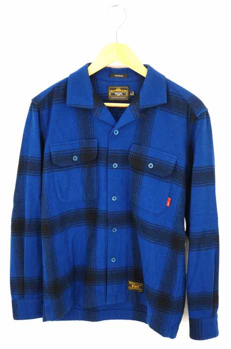 WTAPS （ダブルタップス） ウールオープンカラーシャツ VATOS L/S SHIRTS.WOOL.TEXTILE メンズ トップス