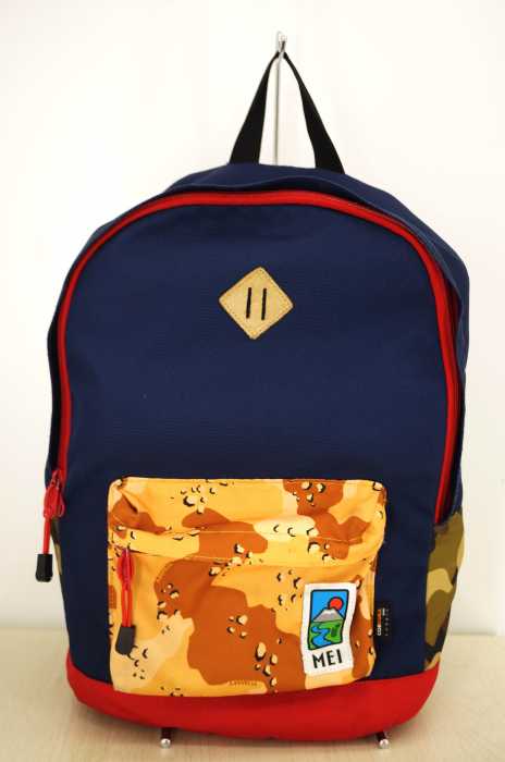 TOMMY × MEI(トミーメイ) カモフラ切替デイパック COURDURA メンズ バッグ