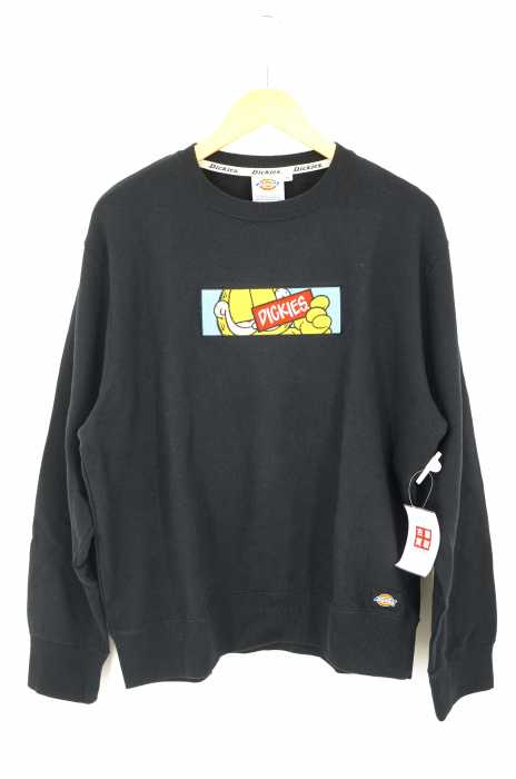 Dickies × Garfield（ディッキーズ ガーフィールド） 裏起毛 刺繍入りトレーナー メンズ トップス