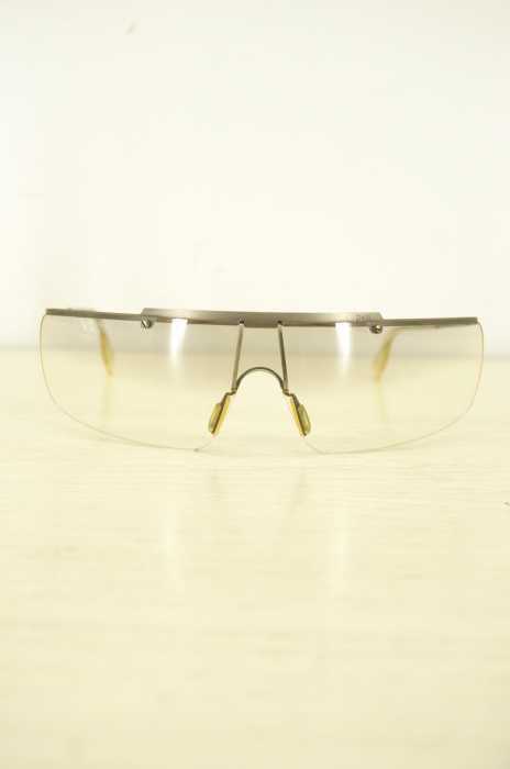 D&G DOLCE&GABBANA  （ディーアンドジー ドルチェアンドガッパーナ） SHIELD HALF METAL rim sunglasses メンズ ファッション雑貨