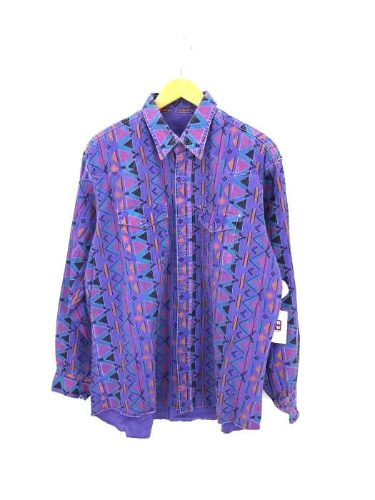 USED古着（ユーズドフルギ） 後染め ワークシャツ メンズ トップス
