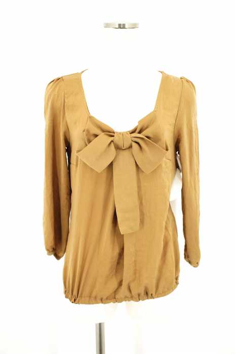 ZARA BASIC （ザラベーシック） リボンデザイントップス レディース トップス