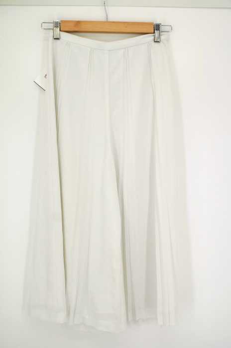 AULA AILA （アウラアイラ） PLEATS GEORGETTE PANTS　ガウチョパンツ レディース パンツ