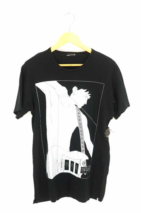 LAD MUSICIAN （ラッドミュージシャン） 上條淳士 コミックイラストプリントTシャツ メンズ トップス
