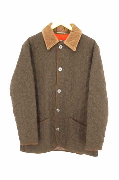 Mackintosh（マッキントッシュ） 襟コーデュロイ ウール キルティングジャケット メンズ アウター
