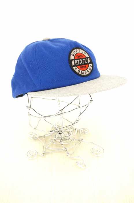 BRIXTON（ブリクストン） ロゴワッペン 6Pキャップ メンズ 帽子