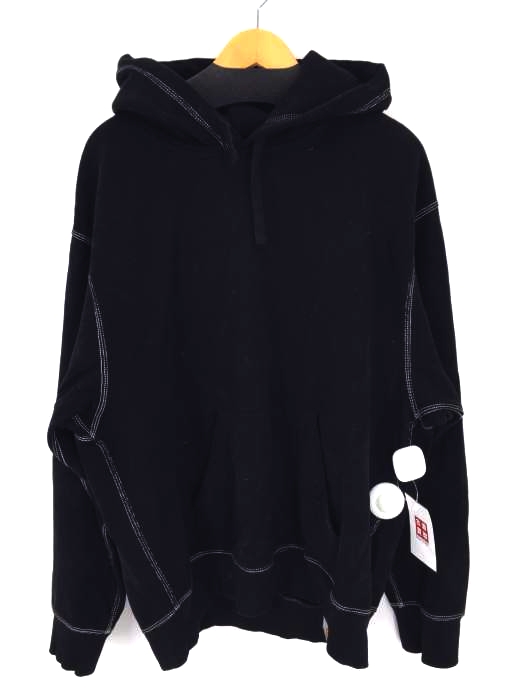 Carhartt WIP（カーハートワークインプログレス） HOODED NEBRASKA SWEAT 12.7ozヘビーウェイト白ステッチプルオーバーパーカー メンズ トップス