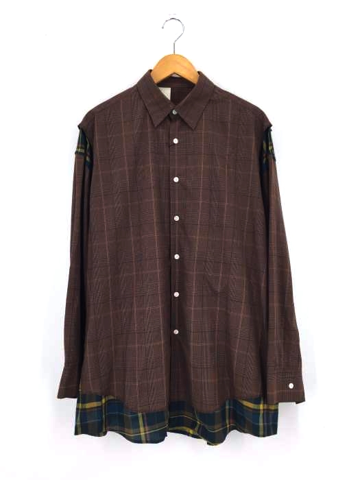 N.HOOLYWOOD（エヌハリウッド） 20SS COLLECTION LINE BIG CHECK L/S SHIRT メンズ トップス