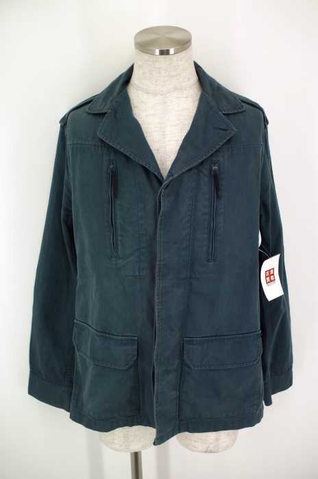 A.P.C. （アー・ペー・セー） エポレット付ミリタリーデニムジャケット メンズ アウター