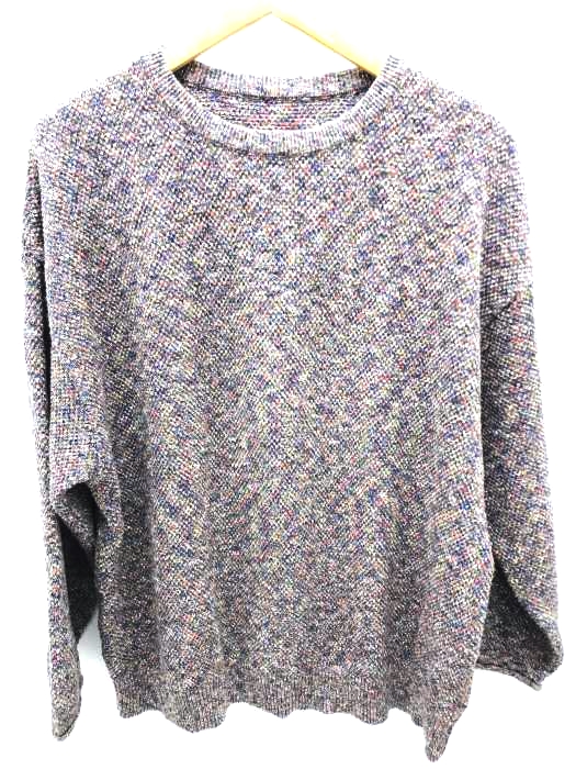 crepuscule（クレプスキュール） multicolor moss stitch マルチカラー セーター メンズ トップス