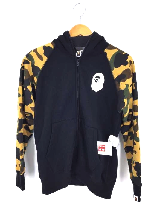A BATHING APE（アベイシングエイプ） 切替 カモ フルジップパーカー メンズ トップス