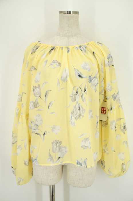 MERCURYDUO （マーキュリーデュオ） 花柄シフォントップス レディース トップス