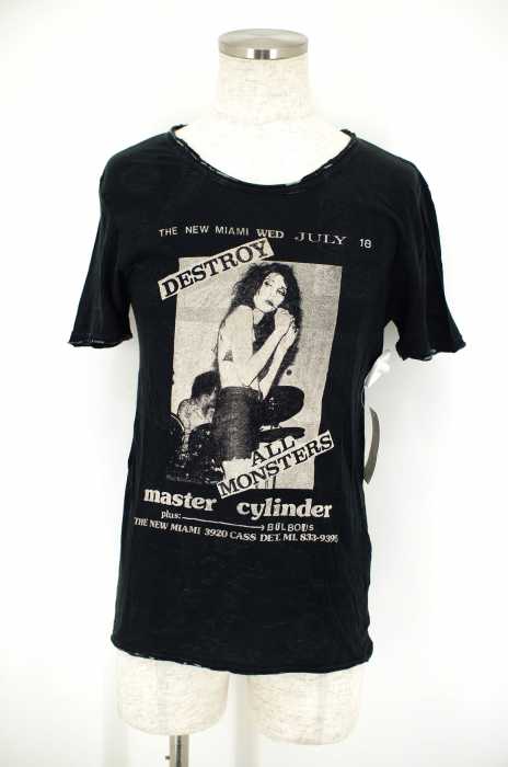 HYSTERIC GLAMOUR (ヒステリックグラマー) プリント入りカットソー メンズ トップス