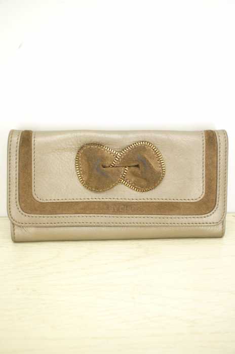 SEE BY CHLOE （シーバイクロエ） ジップリボンレザーウォレット 長財布 レディース 財布・ケース