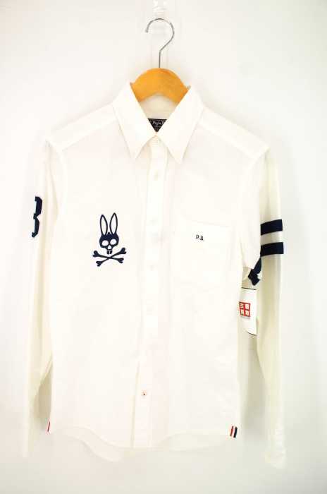Psycho Bunny(サイコバニー) 刺繍クレリックボタンダウンシャツ メンズ トップス