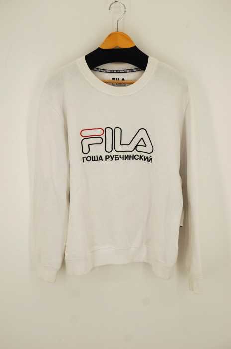 FILA × Gosha Rubchinskiy(フィラ ゴーシャラブチンスキー) LOGO SWEATSHIRT ロゴ スウェット メンズ トップス