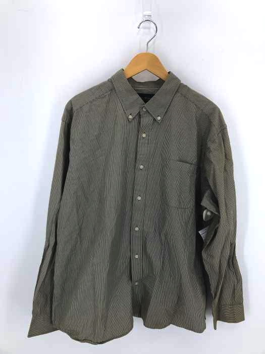 Eddie Bauer（エディーバウアー） コットンストライプボタンダウンシャツ「 メンズ トップス