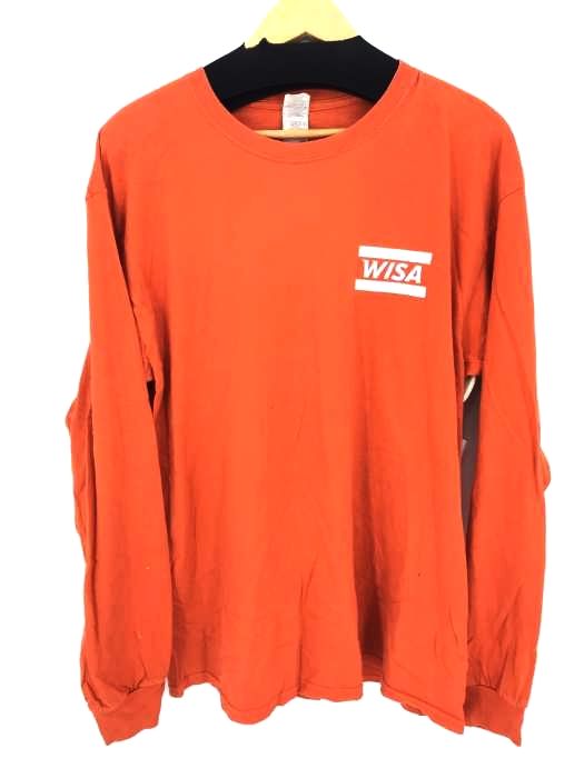 GILDAN（ギルダン） クルーネックプリントロングスリーブTシャツ ロンT メンズ トップス