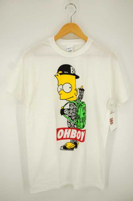 GILDAN（ギルダン） the simpsons ザ・シンプソンズ キャラクタープリントTシャツ メンズ トップス