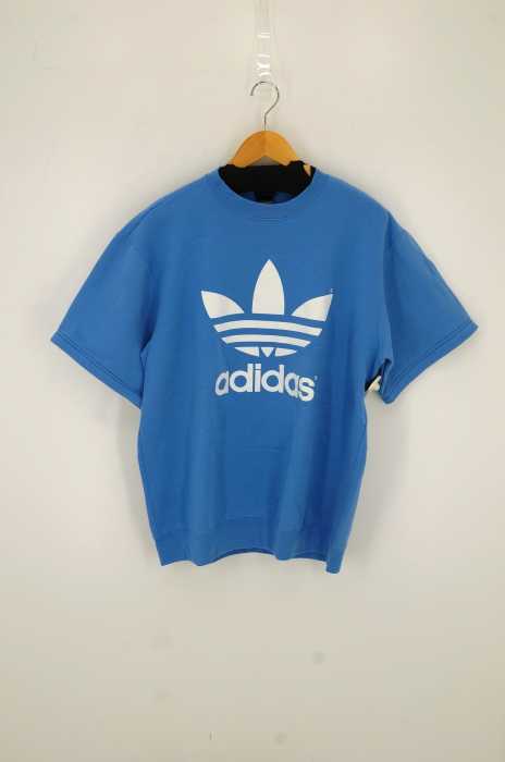 adidas （アディダス） トレフォイルロゴプリント 半袖スウェット メンズ トップス