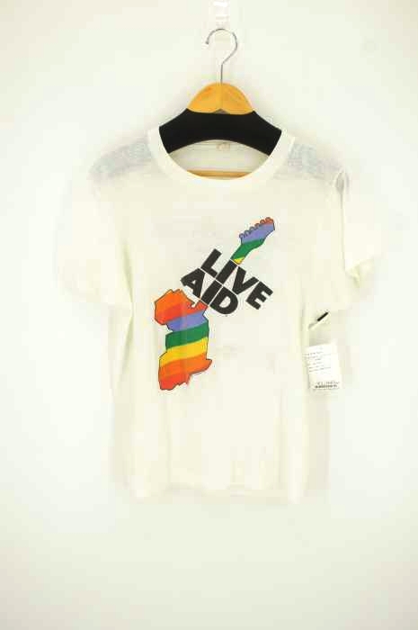 LIVE AID（ライブエンド） SCREEN STARS製 プリント Tシャツ メンズ トップス